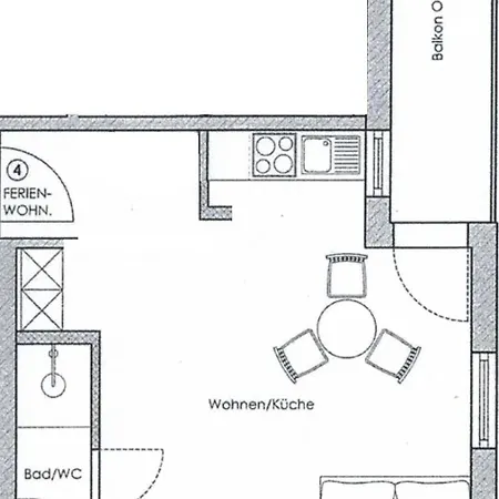 Haus Alpengluehn Lägenhet